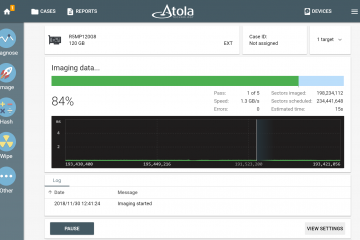 Imaging an NVMe drive