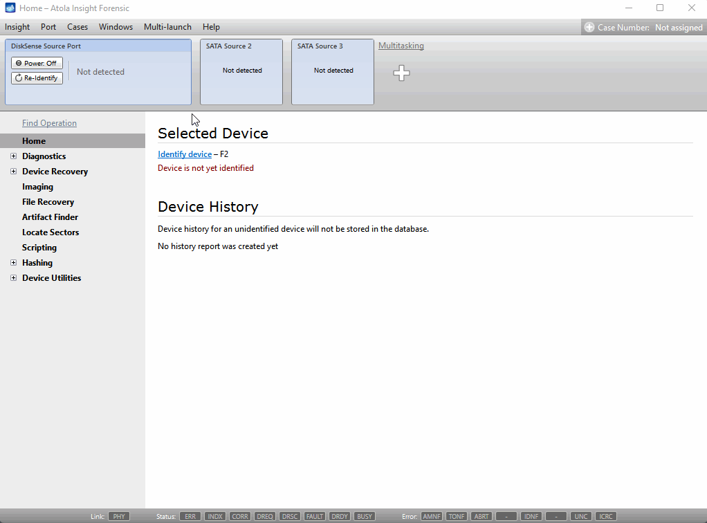 Detect all devices in Atola Insight Forensic