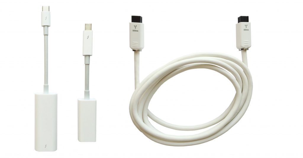 Thunderbolt cable adapters